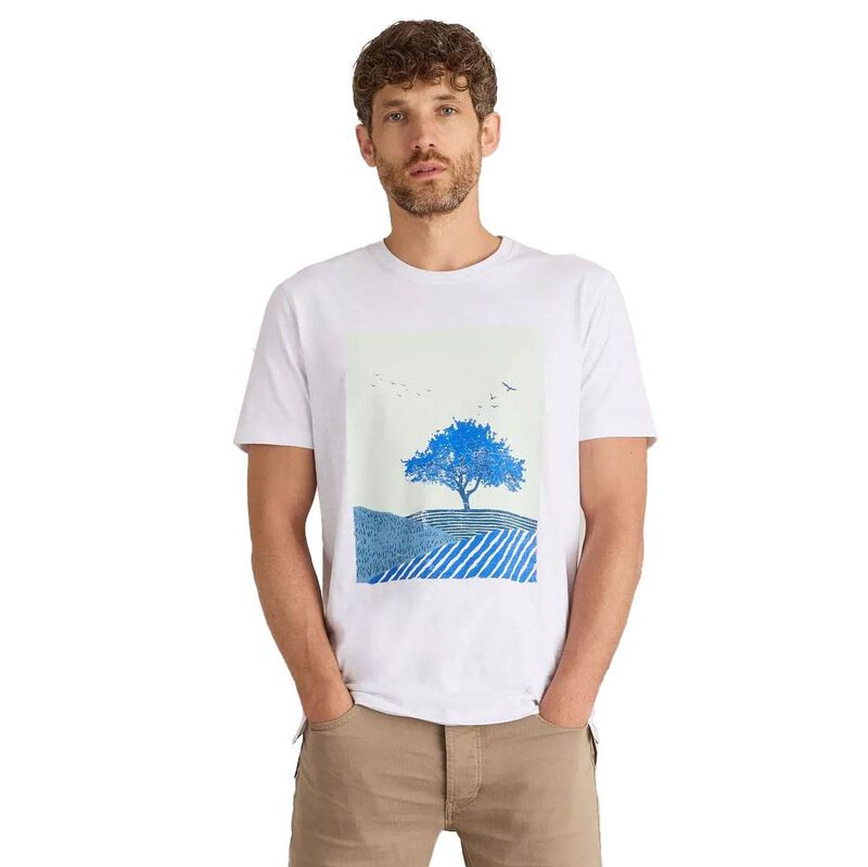 White Stuff Indigo Tree Graphic Tee image number 0